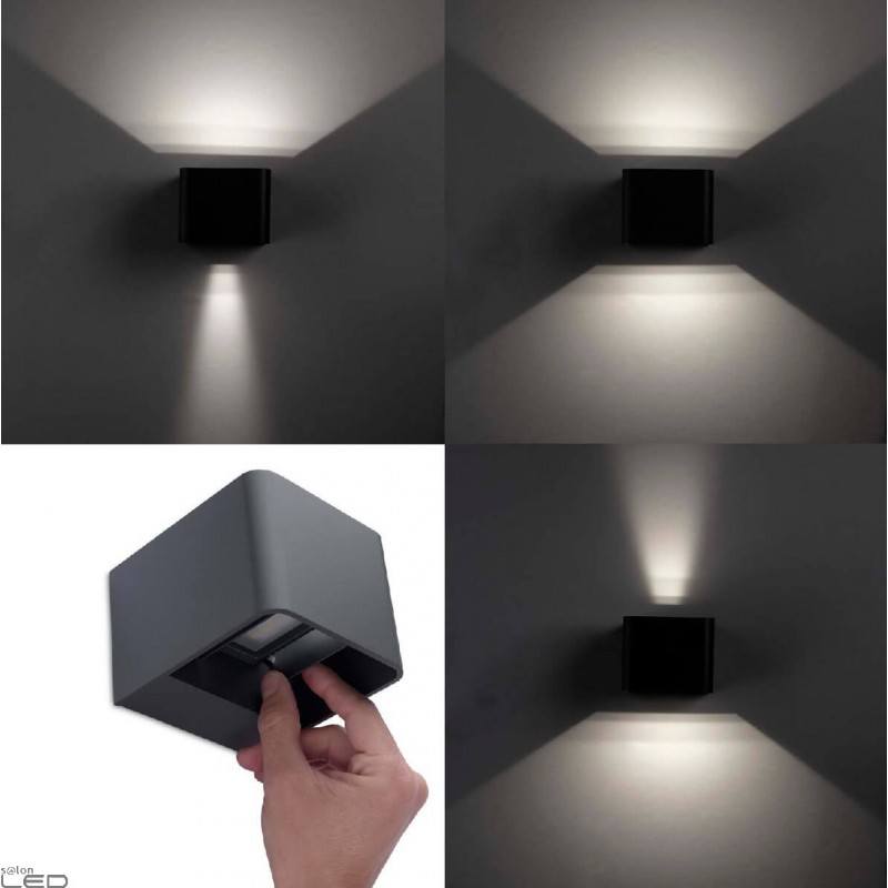 LEDSC4 WILSON 059683 kinkiet LED zewnętrz biały, szary miejski, brąz