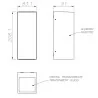 LEDS-C4 Afrodita 05-9919 kinkiet IP65 2xGU10