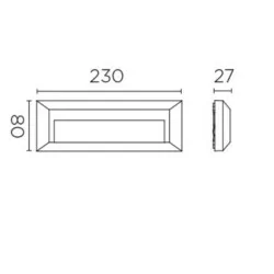 LEDS-C4 KOSSEL 05-9814-14-CM natynkowa IP65