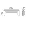 LEDS-C4 KOSSEL 05-9814-14-CM natynkowa IP65