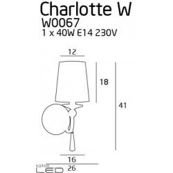 Maxlight CHARLOTTE W0067 Wall lamp