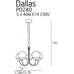 Maxlight DALLAS P0240 Hanging lamp