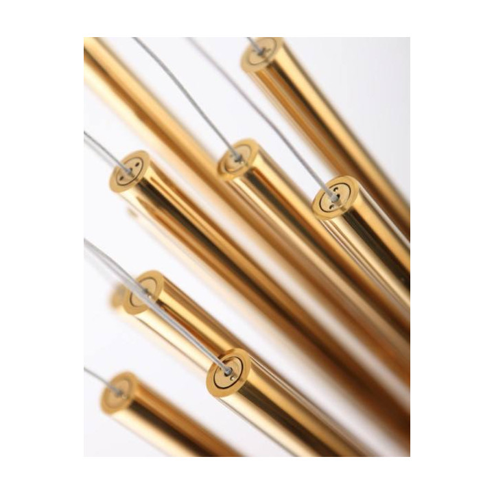 Maxlight ORGANIC COPPER LED 33x1W + 4x3W P0172, P0174 miedź, chrom