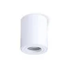 Kobi AQUARIUS mounted lamp IP44 GU10 white black aluminium