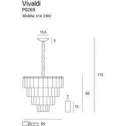 MAXlight VIVALDI P0269 Hanging lamp