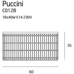 MAXlight PUCCINI C0127, C0128, C0129 Plafon