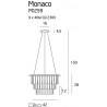 MAXlight MONACO P0259, P0260 Suspension lamp