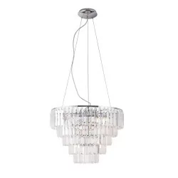 MAXlight MONACO lampa wisząca złota, chrom