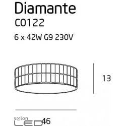 MAXlight DIAMANTE C0121, C0122 Plafond
