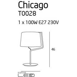 MAXlight CHICAGO T0028, T0029, T0030 Lampa stołowa