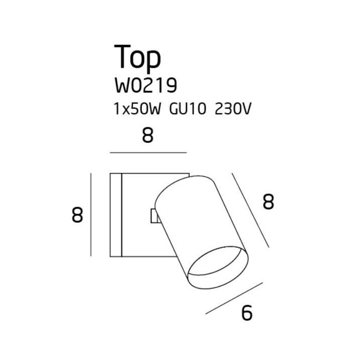 Maxlight TOP I W0218, W0219 Kinkiet