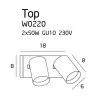 Maxlight TOP II W0220, W0221 Wall lamp