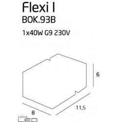 Maxlight FLEXI AND BOK.93B Wall lamp