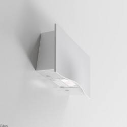 CRISTHER ALDIOLA LED exterior wall lamp LED white, grey