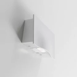 CRISTHER ALDIOLA LED exterior wall lamp LED white, grey