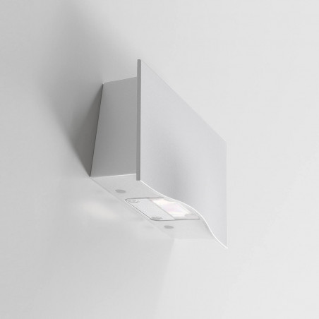 CRISTHER ALDIOLA LED exterior wall lamp LED white, grey