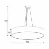 CLEONI ABA E27 Hanging lamp