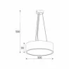 CLEONI ABA Led Suspension lamp