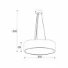 CLEONI ABA Led Suspension lamp