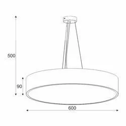 CLEONI ABA Led Suspension lamp