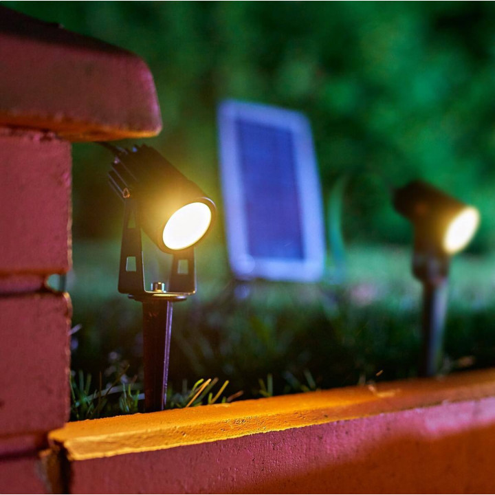 Kobi SOLAR LED SPIKE reflectors 2x1W neutral white