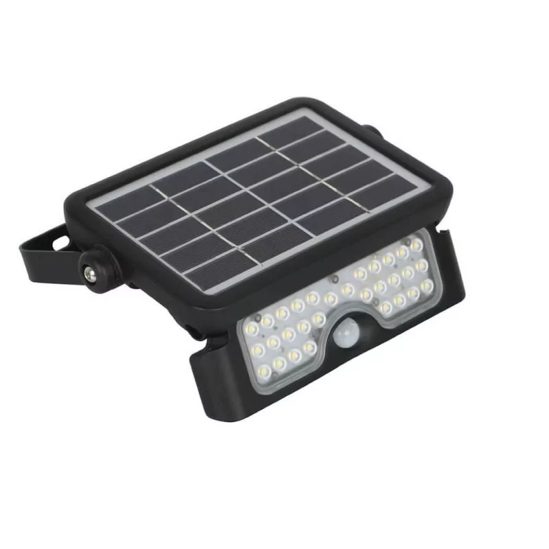 Kobi SOLAR LED 5W naświetlacz solarny z czujnikiem ruchu