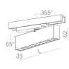 AQFORM RAFTER points LED track lampa 3F do szyn