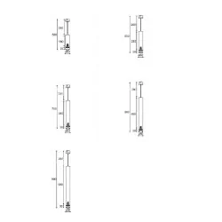 CLEONI Pixo T068E Lampa wisząca