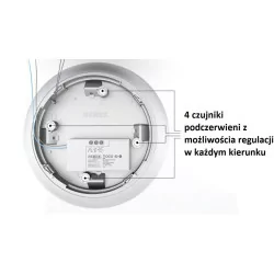 Steinel PRO ceinling lamp outdoor with motion decetion LED 14W