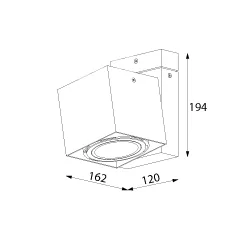 CLEONI TITO T113U2 Plafond