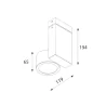 CLEONI Astor T117 / 013 / Sd, T117 / 014Sd Oprawa sufitowa