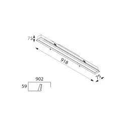 CLEONI BURGOS T114R1/N6, T114R2/N3 ceiling luminaire