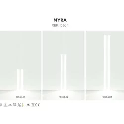 BPM MYRA 10564 integrated wall LED lamp