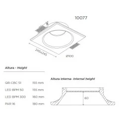 BPM Lighting SIRIO 10077