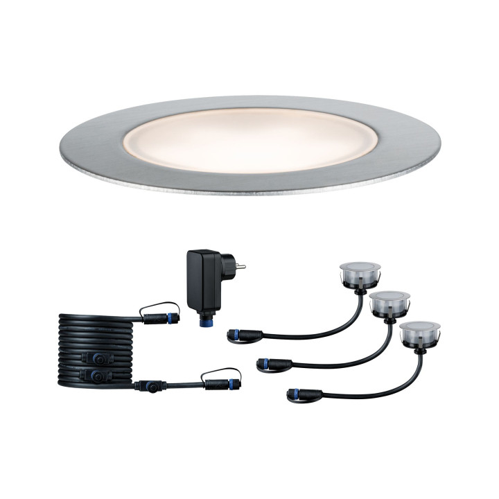 Paulmann Plug&Shine Zestaw startowy podłogowy 3x1,3W