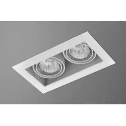 AQUAFORM SQUARES 50x2 230V recessed 36812