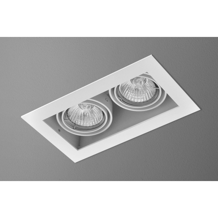 AQFORM SQUARES 50x2 230V wpuszczany 36812-0000-U8-PH