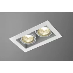 AQUAFORM SQUARES 50x2 230V recessed 36812