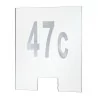 Paulmann House number for wall luminaire