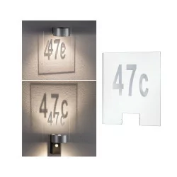 Paulmann House number for wall luminaire