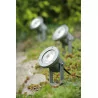 Outdoor plant light w/ spike, special line 1W LED, Aluminium, 3 pc. set