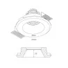 BPM ECLIPSE 10125 integrated ceiling 9cm