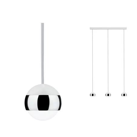 Paulmann Capsule Lampa wisząca 3x6W Paulmann Capsule Lampa wisząca 3x6W