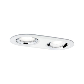 Paulmann Nova Plus LED Recessed 2x6W circular recessed luminaire