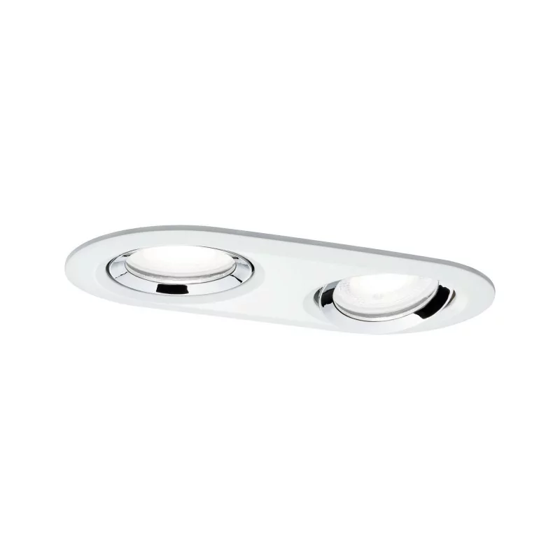 Paulmann Nova Plus LED Recessed 2x6W circular recessed luminaire