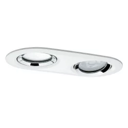 Paulmann Nova Plus LED Recessed 2x6W circular recessed luminaire