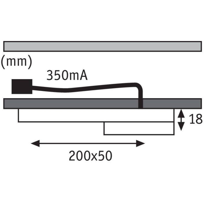 Paulmann SETUP LED zestaw opraw podszafkowych 3x3,2W