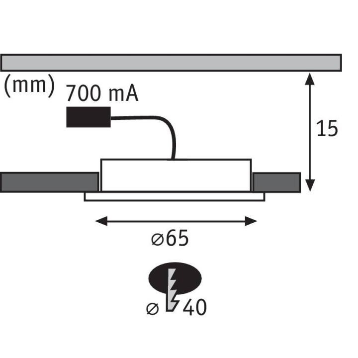 Paulmann WHIRL Mini LED zestaw do wbudowania