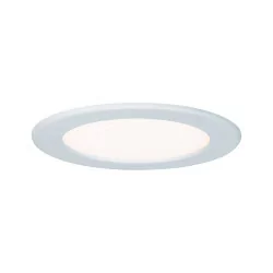 Paulmann Quality Recessed white panel, chrome