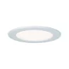 Paulmann Quality Recessed white panel, chrome